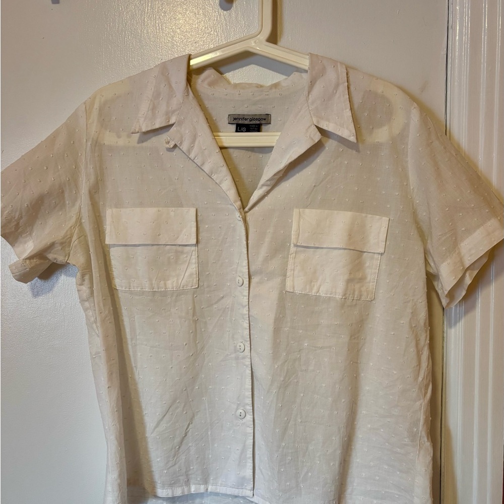 White Button Down Shirt